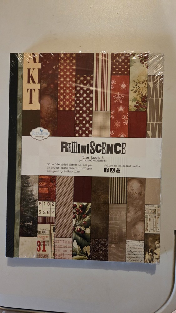 NEW SEALED Elizabeth Crafts Reminiscience Book 8