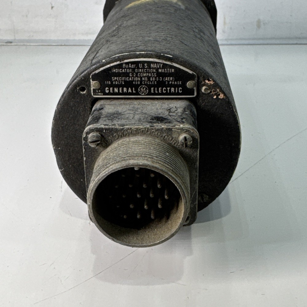 GE US Navy Indicator Meter Gauge g2 master compass