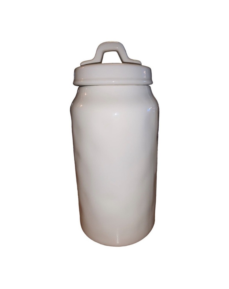 Rae Dunn Typewriter Flour canister pottery artisan collection ceramic