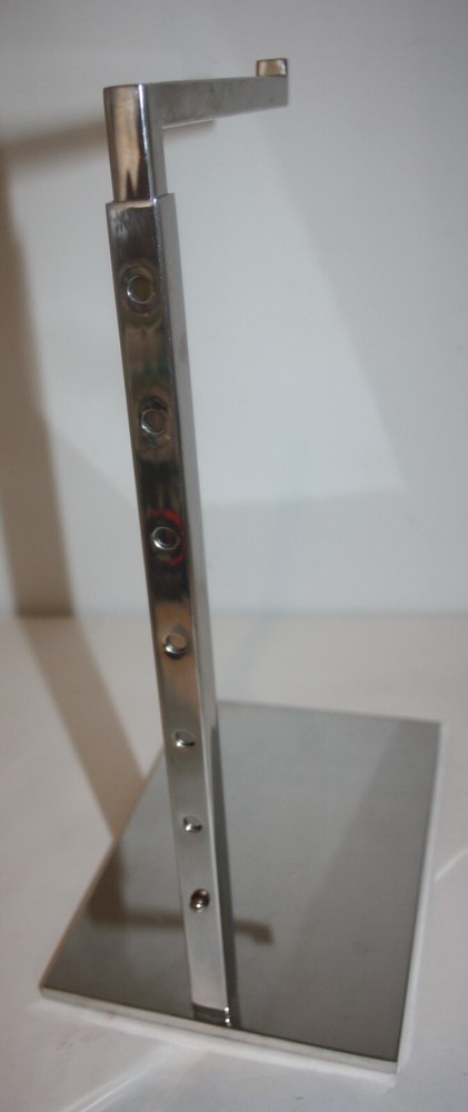 Heavy Duty Single Sided Metal Adjustable Handbag Display Hook Retail Large