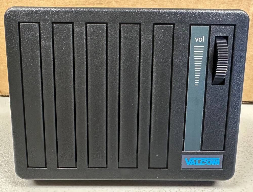 Valcom V-763-BK One-Way Desktop/Wall Speaker