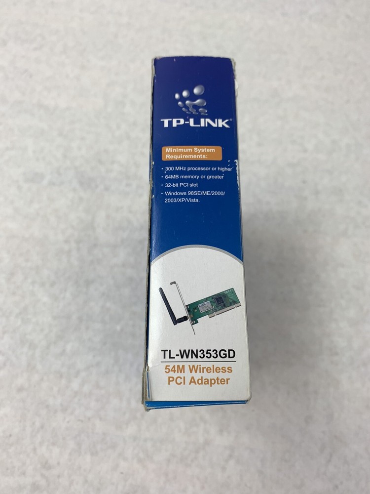 TP-Link 54M Wireless PCI Adapter TL-WN353GD