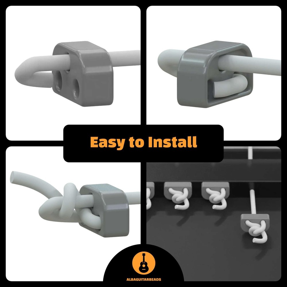 in White gloss for Ukulele, for Nylon Ukulele Strings