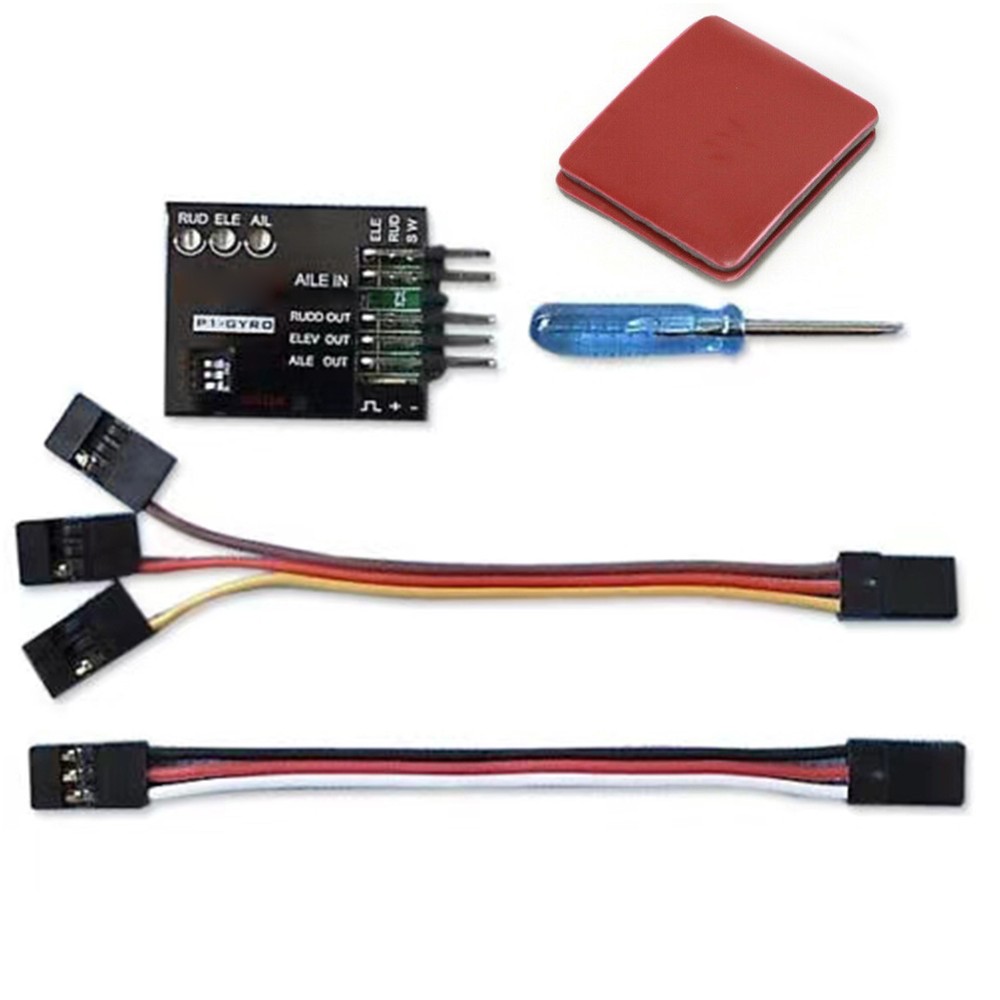 3.5-6V 3-Axis Flight Controller Stabilizer System Gyro For FPV RC Airplane Model