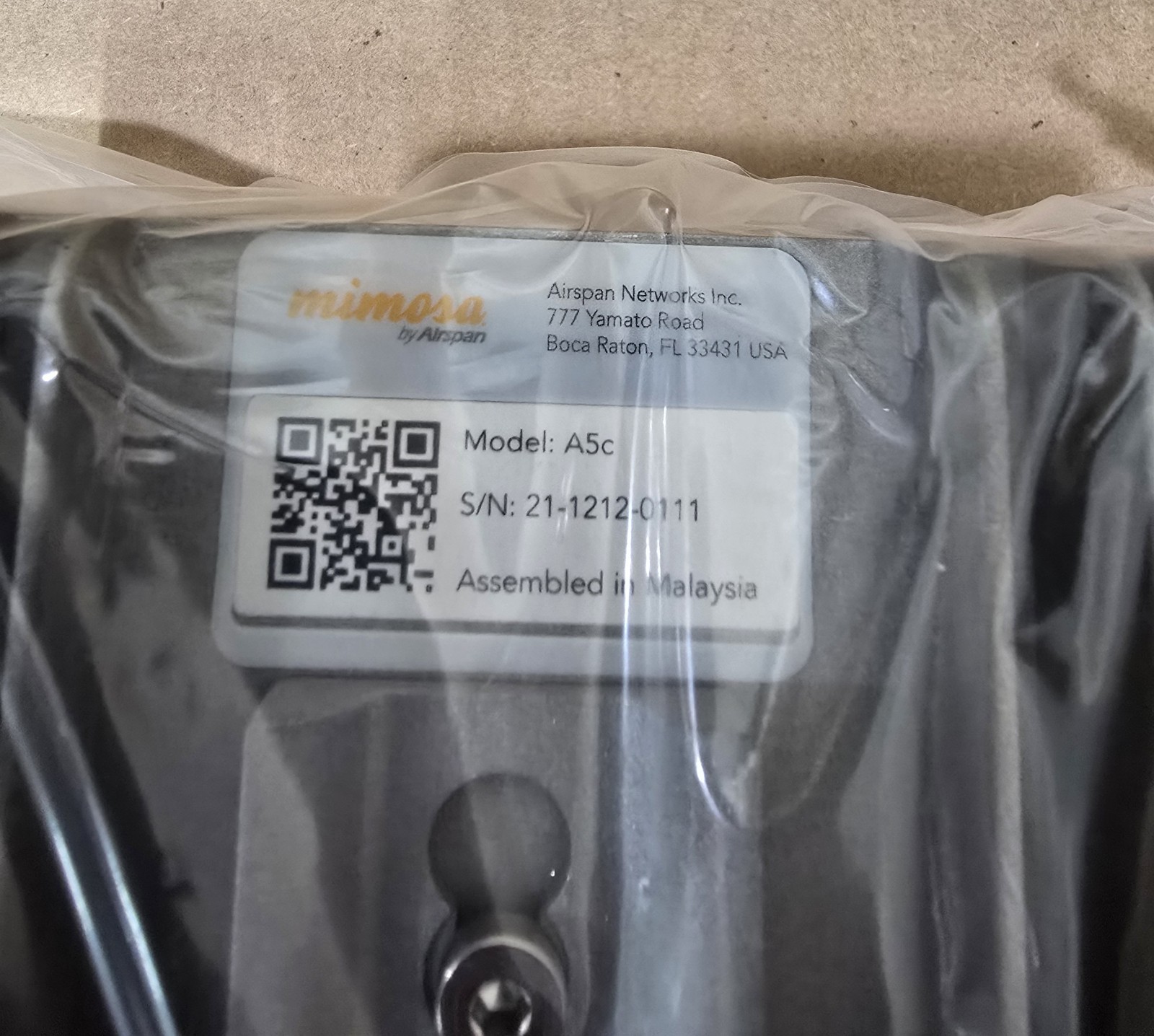 New Mimosa A5C Access Point MU-MIMO 4x4 Gigabit AP IP67 5.15 - 6.2 GHz 500+ Mbps