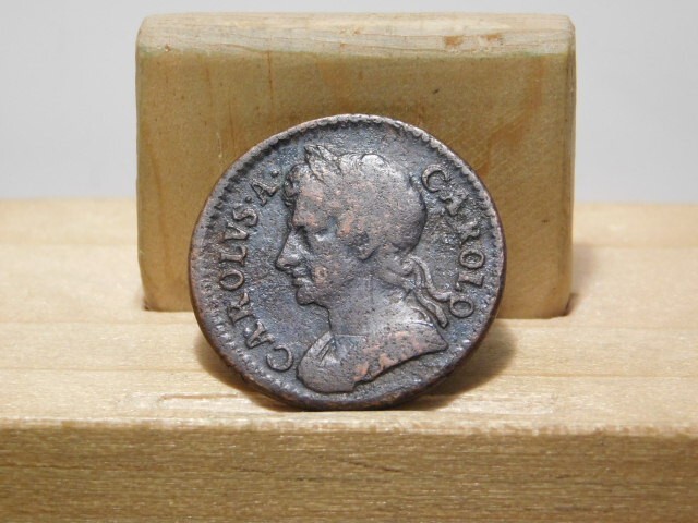 1673 Great Britain Charles II farthing