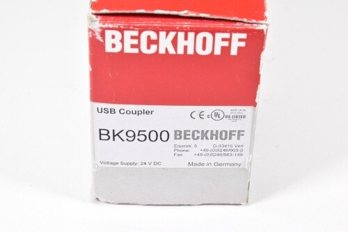 BECKHOFF BK9500, Bus Coupler for USB - NEW