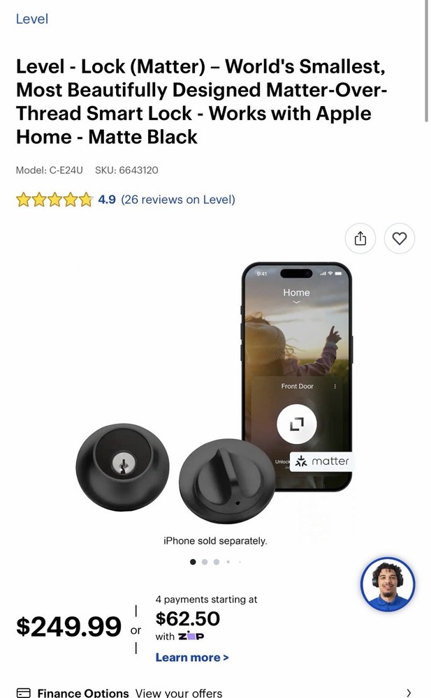 Level Lock Touch Edition