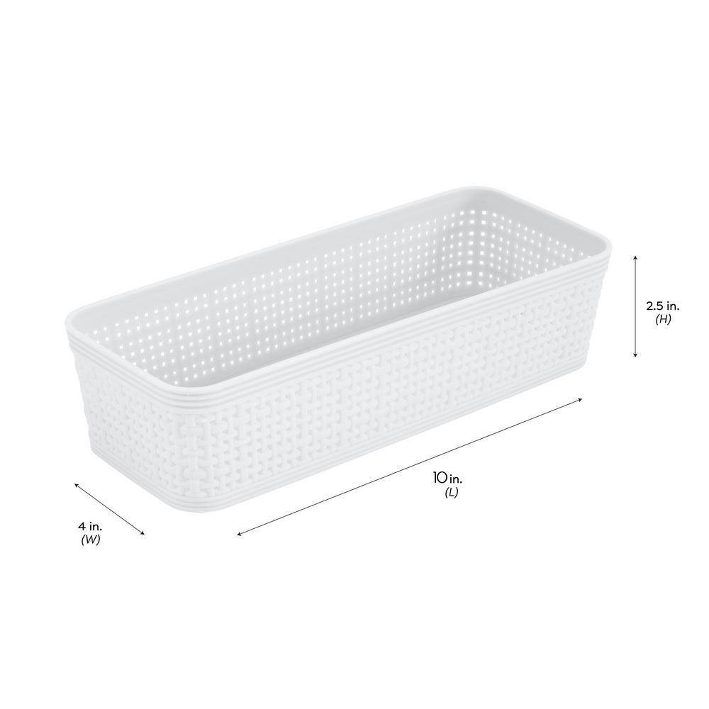 5-Pack Organizing Set in White