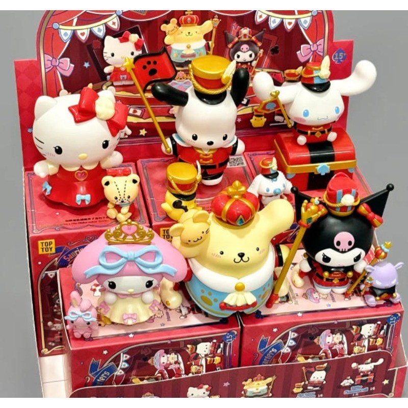 TOPTOY Sanrio Characters Nutcracker Series Blind Box Confirmed Figure Toy Gift