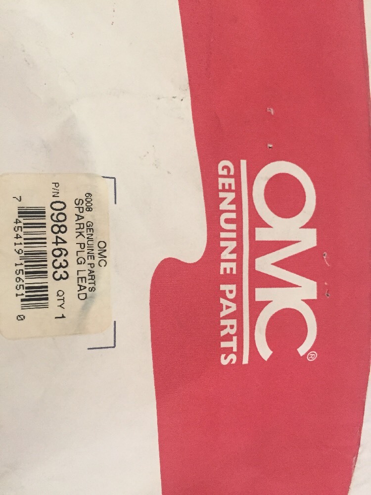 OMC 0984633 LEAD, Spark plug