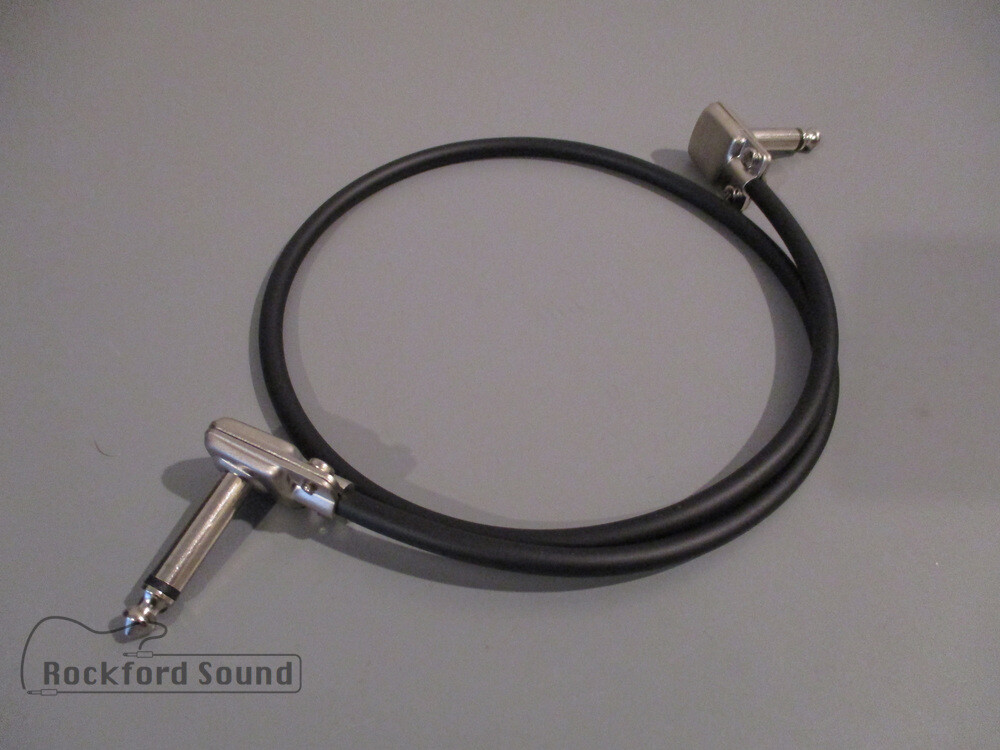 Mogami W2319 & Squareplug SP500 Patch Cable - 1/4" Right angle to Right Angle