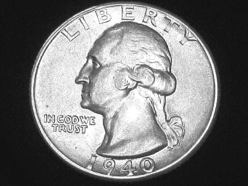 1940 Washington Quarter --- Almost Uncirculated
