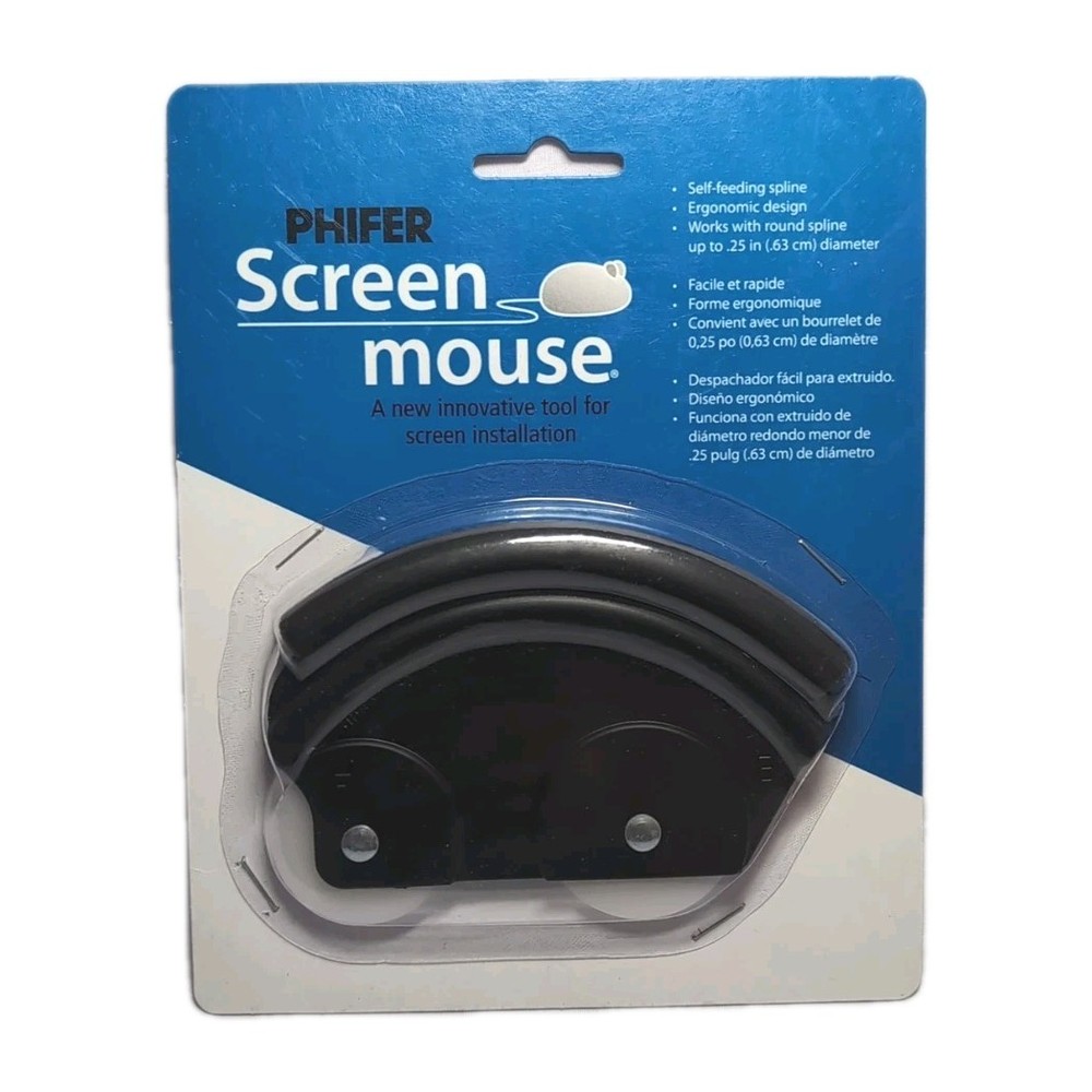 Phifer Screen Mouse Roller Tool Black