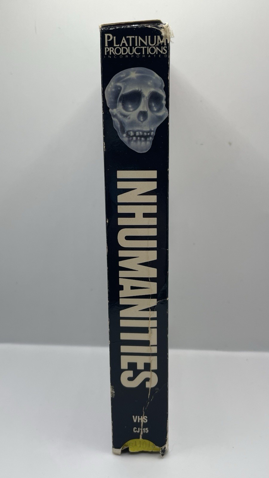 INHUMANITIES VHS The Ultimate Death Experience Slipcover Rare Live Footage Gore