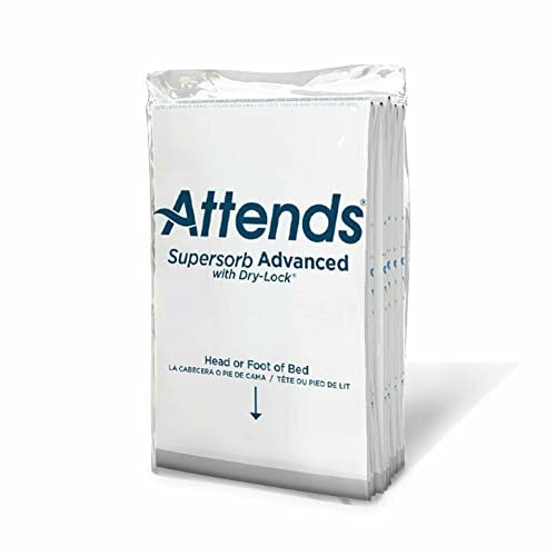 Attends Supersorb Advanced Underpads 30"x36", Heavy Absorbency, 60ct