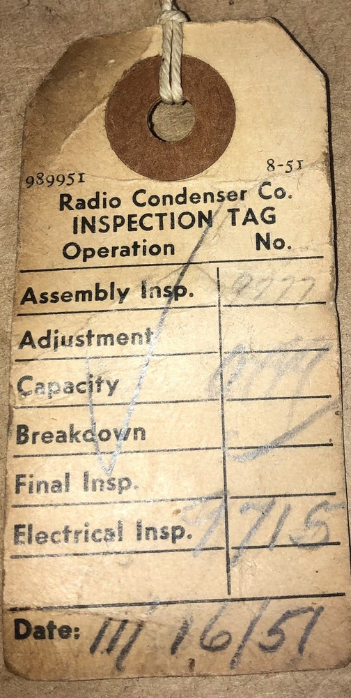 NEW Ham Radio Transmitter Variable Tuning Capacitor 3 Section USN