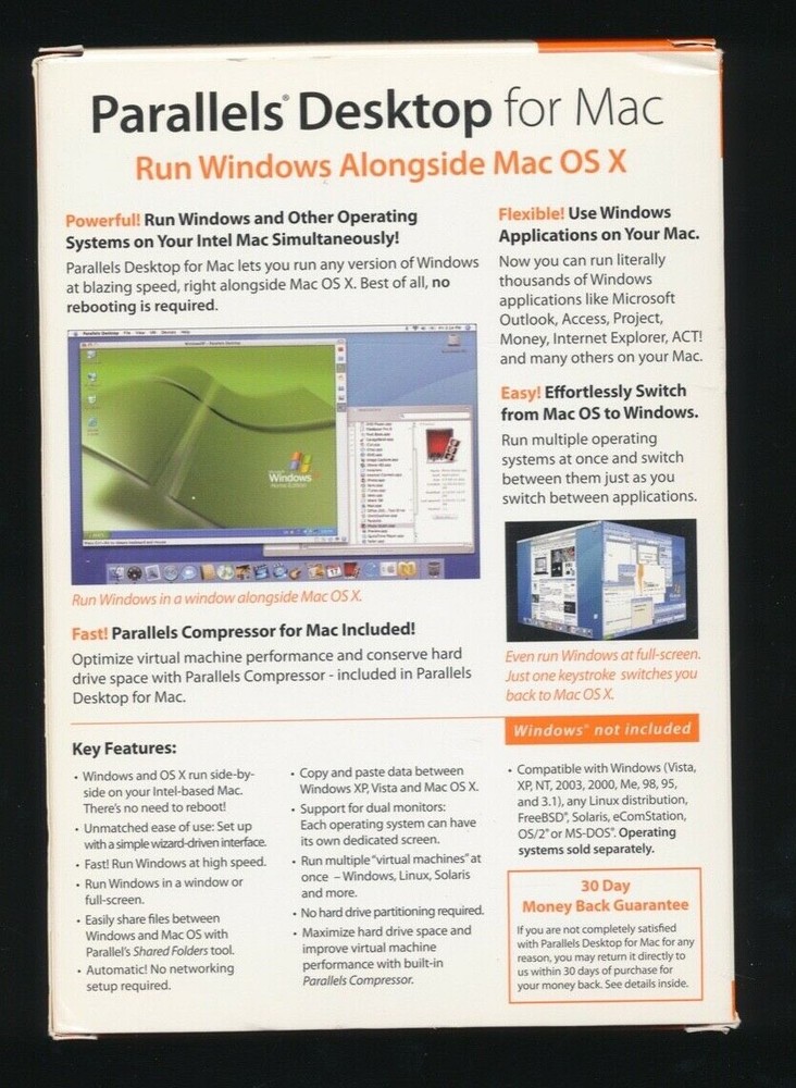 Parallels Desktop for Mac OS X - Nova Development 2006