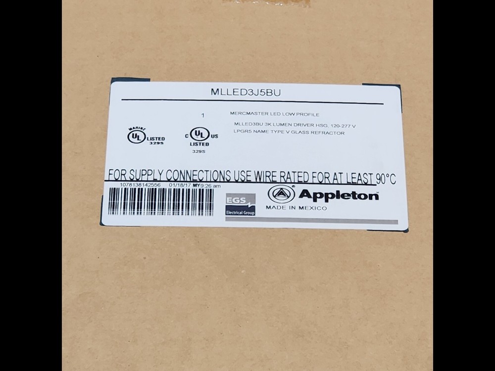 MLED3J5BU APPLETON LED LIGHT