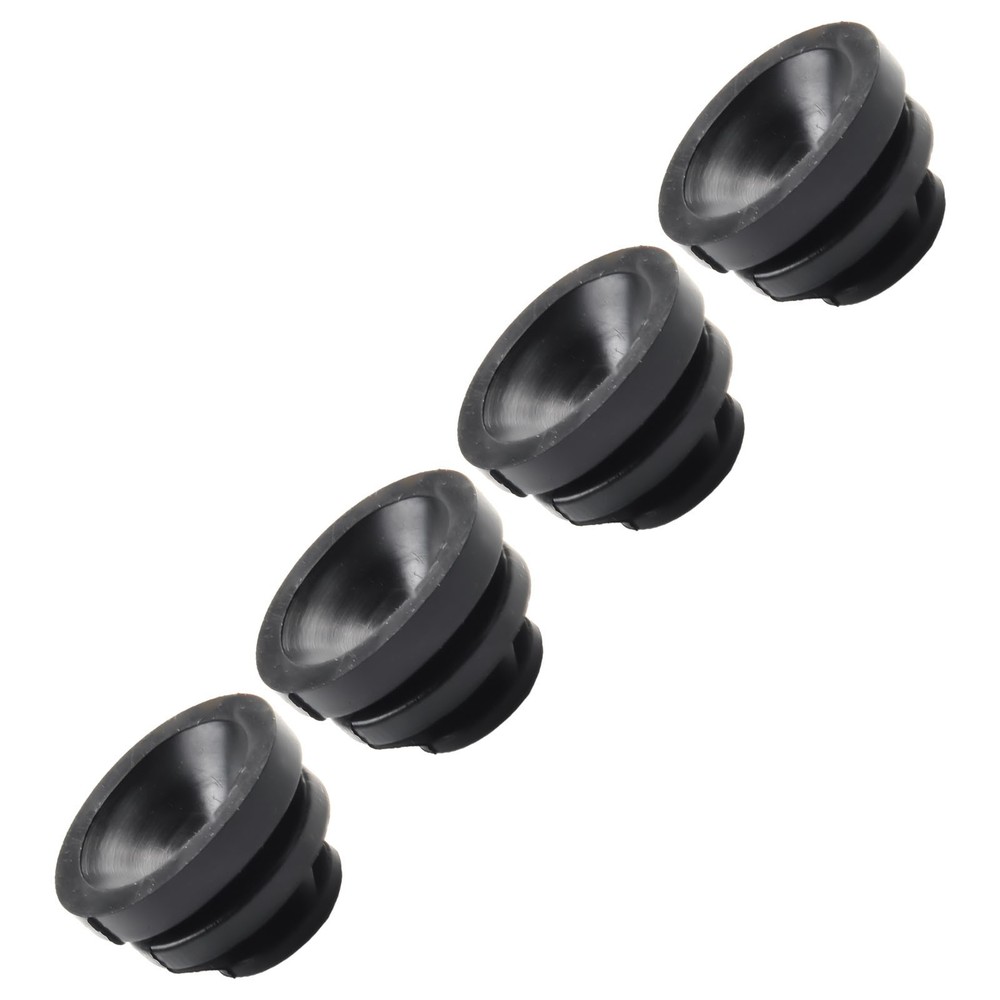 Car Engine Cover Rubber Mounts 4Pcs Black Auto Practical Buffer Tool Attachments