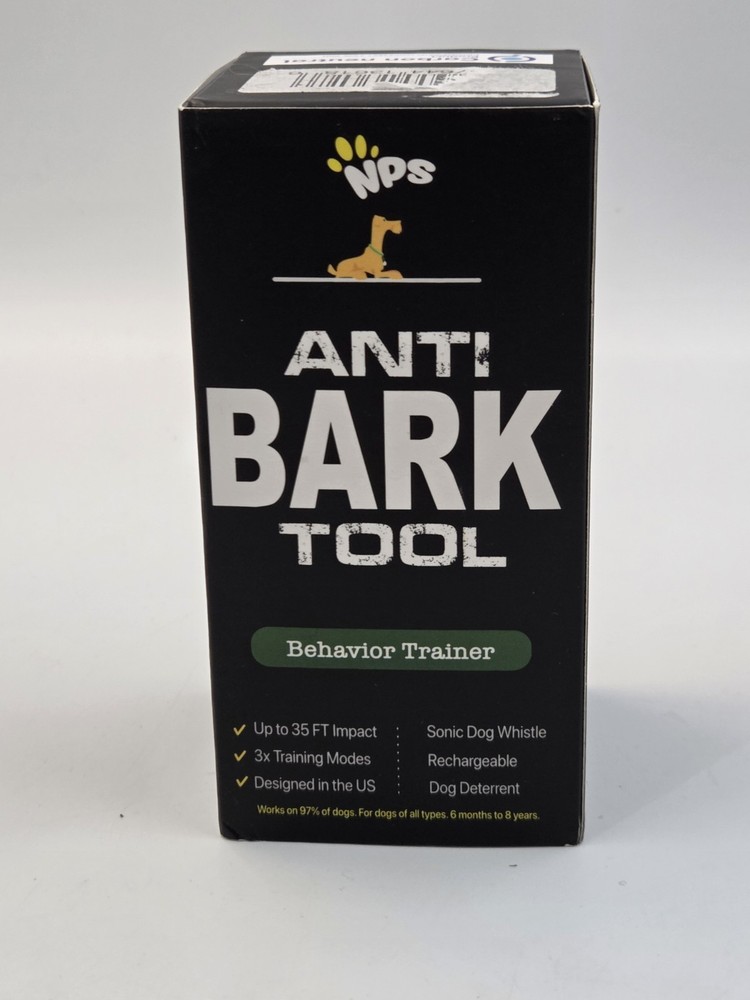 NPS Alpha Dog Behavior Trainer Anti Bark Tool Barking Control Handheld Device