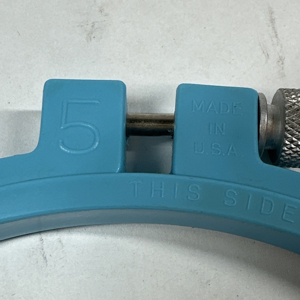 Plastic Embroidery Hoop Marked 5