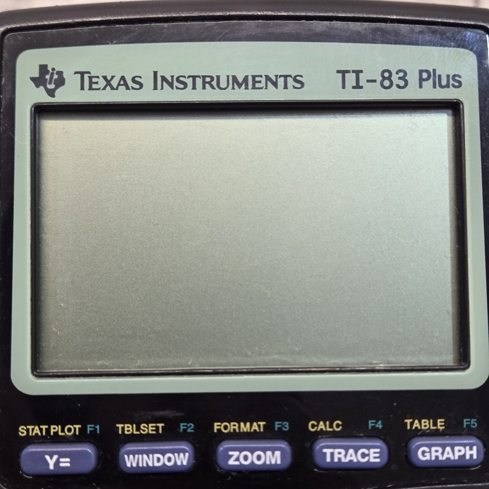 Texas Instruments TI-83 Plus Graphing Calculator w/ Cover Working *READ Please*