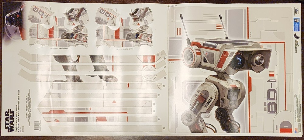 Star Wars Jedi: Fallen Order Bd-1 PS4 Pro Console & Controller Skins PlayStation
