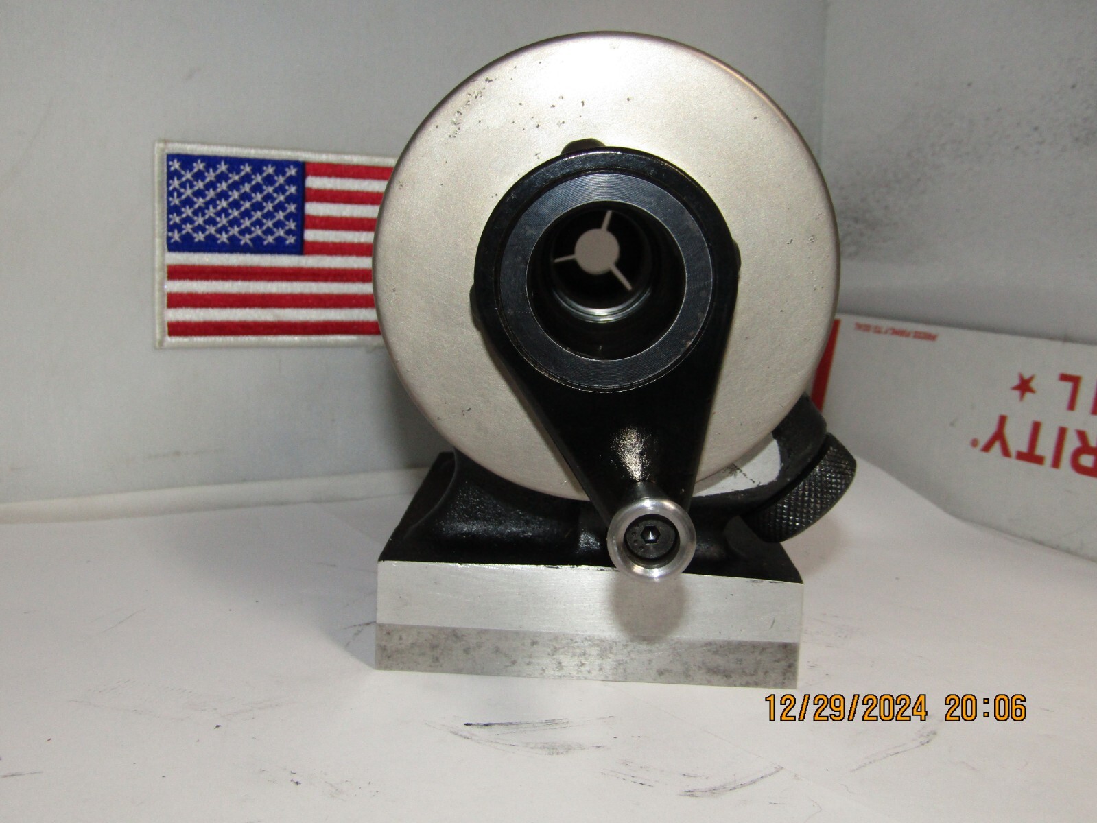 SIMCO Micro-Grind 5C Collet Index Fixture For Grinding, Wooden Box, Toolmaker