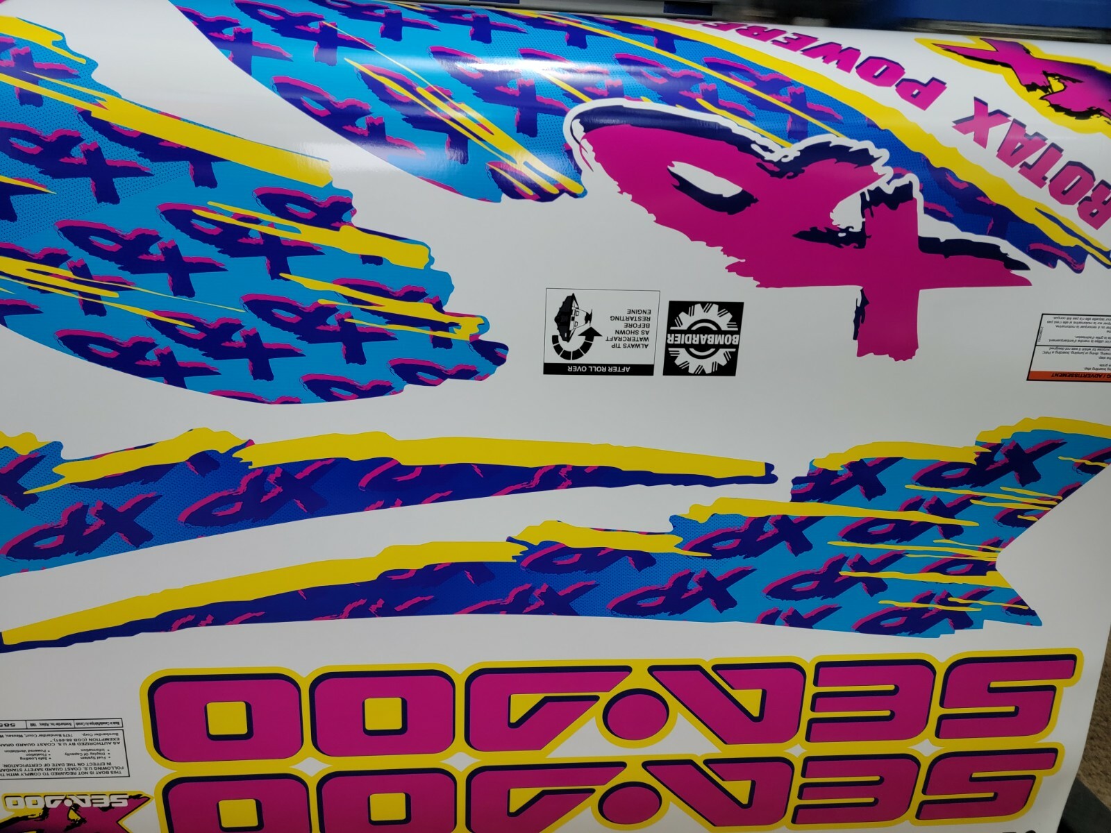 SEADOO XP 1995 Graphics / Decal / Sticker Kit