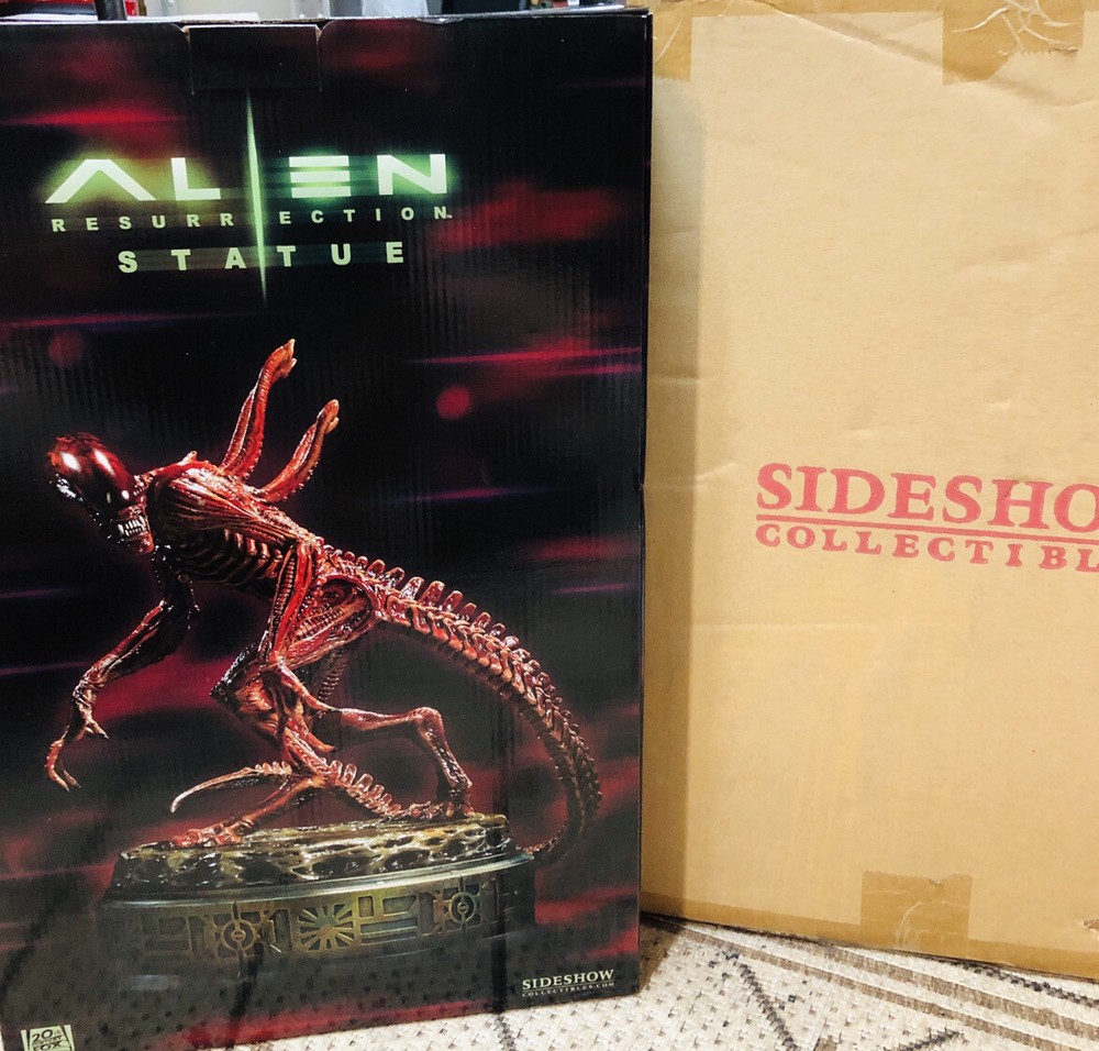 RARE SIDESHOW Giger NIB ALIEN RESURRECTION Alien Warrior Statue UNOPENED