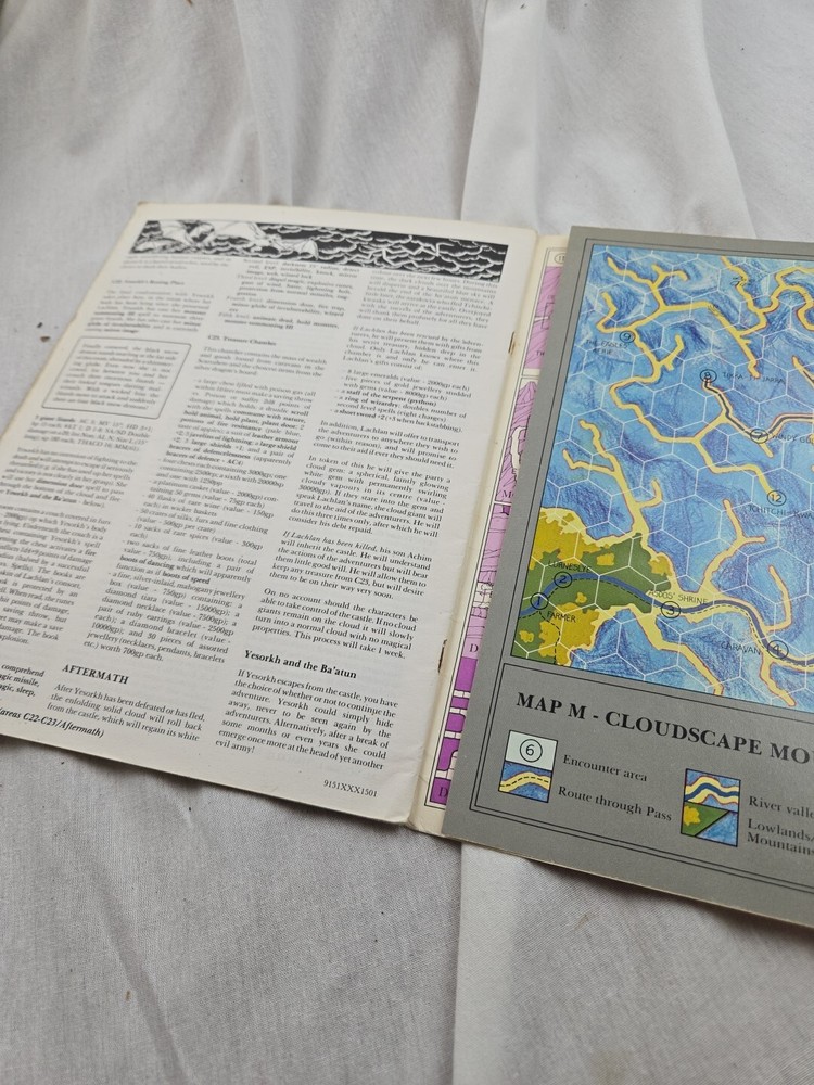 AD&D TSR Adventure Module “Dark Clouds Gather”