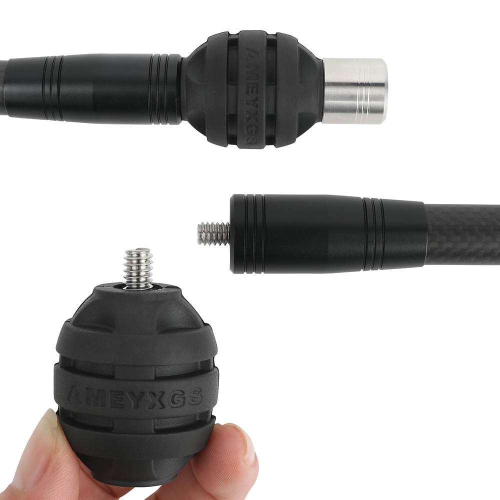 Compound Bow Stabilizer Ball Suppressor Dampener String Stop Silencer Archery