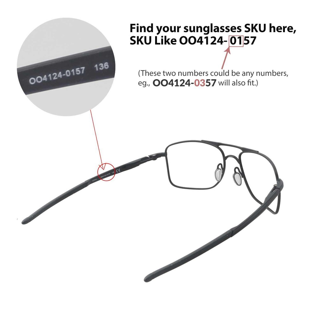Walleva Replacement Lenses For Oakley Gauge 8 M Sunglasses - Multiple Options
