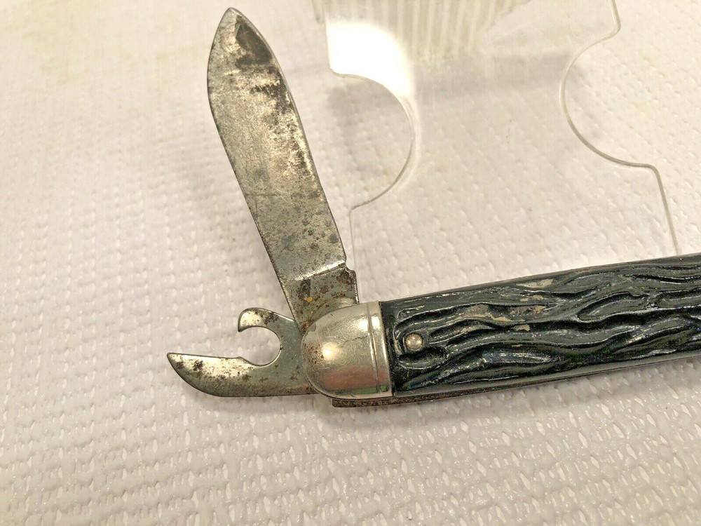 4-Blade Colonial Forest Master Knife 3 3/4" closed Reduced!