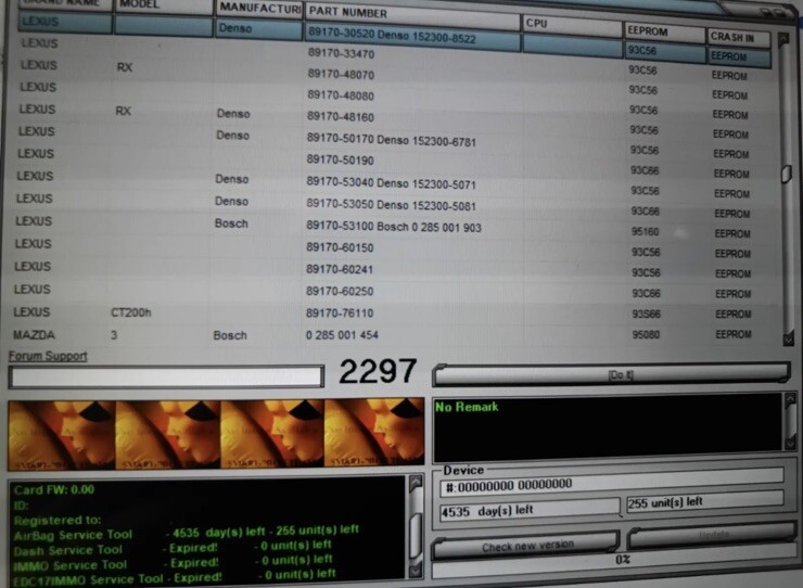 Air1bag data Reset Tool Software X11 Programs Tachosoft Collection Link