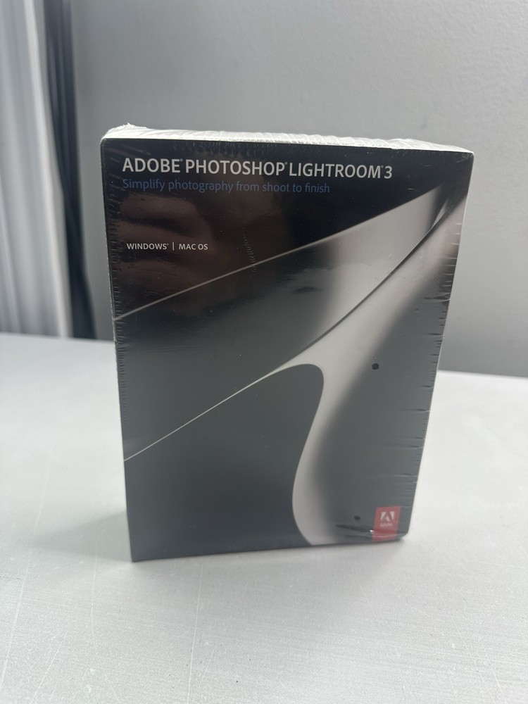 NEW Adobe Photoshop Lightroom 3 Full Retail Version WIN/MAC - Sealed