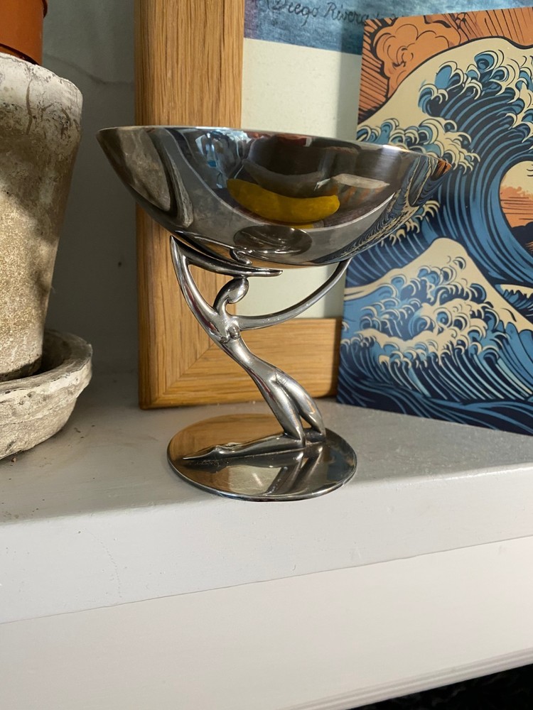 Hagenauer silver plated bowl