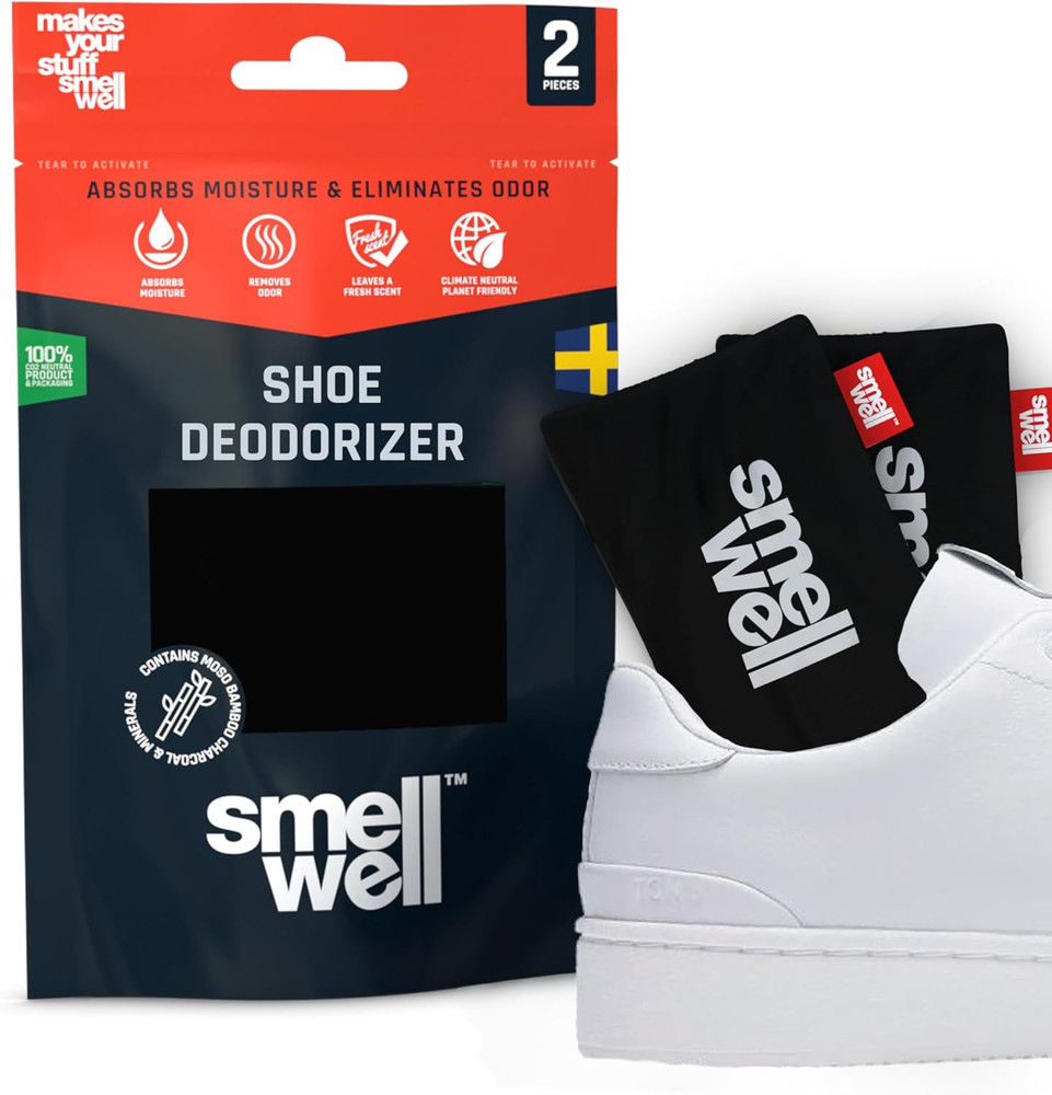 - Scented Shoe Deodorizer Inserts - Odor Eliminators - Activated Bamboo Charcoal