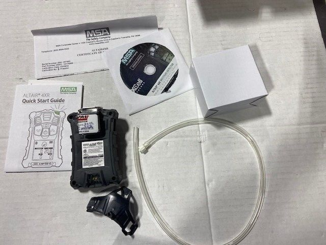 MINE SAFETY 10178566 ALTAIR 4XR Multigas Detector, Charcoal Case - NEW