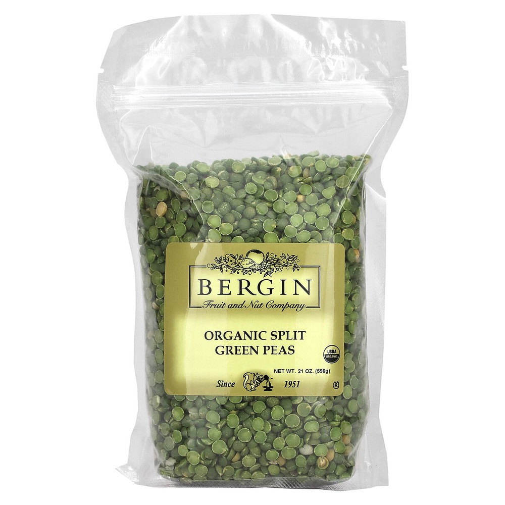 Organic Split Green Peas, 21 oz (596 g)