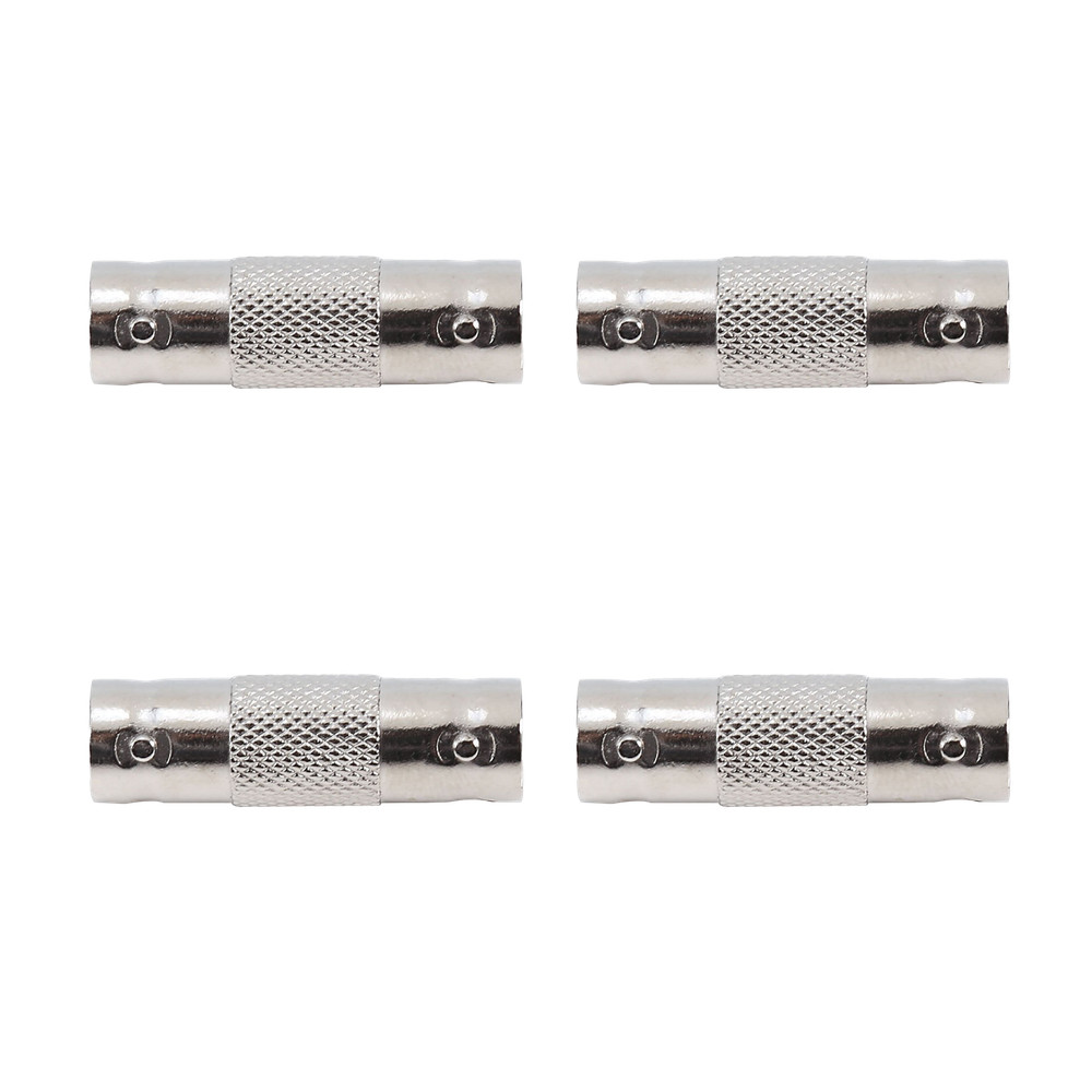 4 PACK 60ft BNC Cables for CCTV Security Camera DVR System w/ BNC FF Connectors