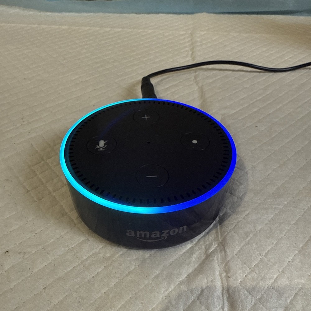 Amazon Echo Dot 2nd Gen - Smart Speaker with Alexa, Black No Cable
