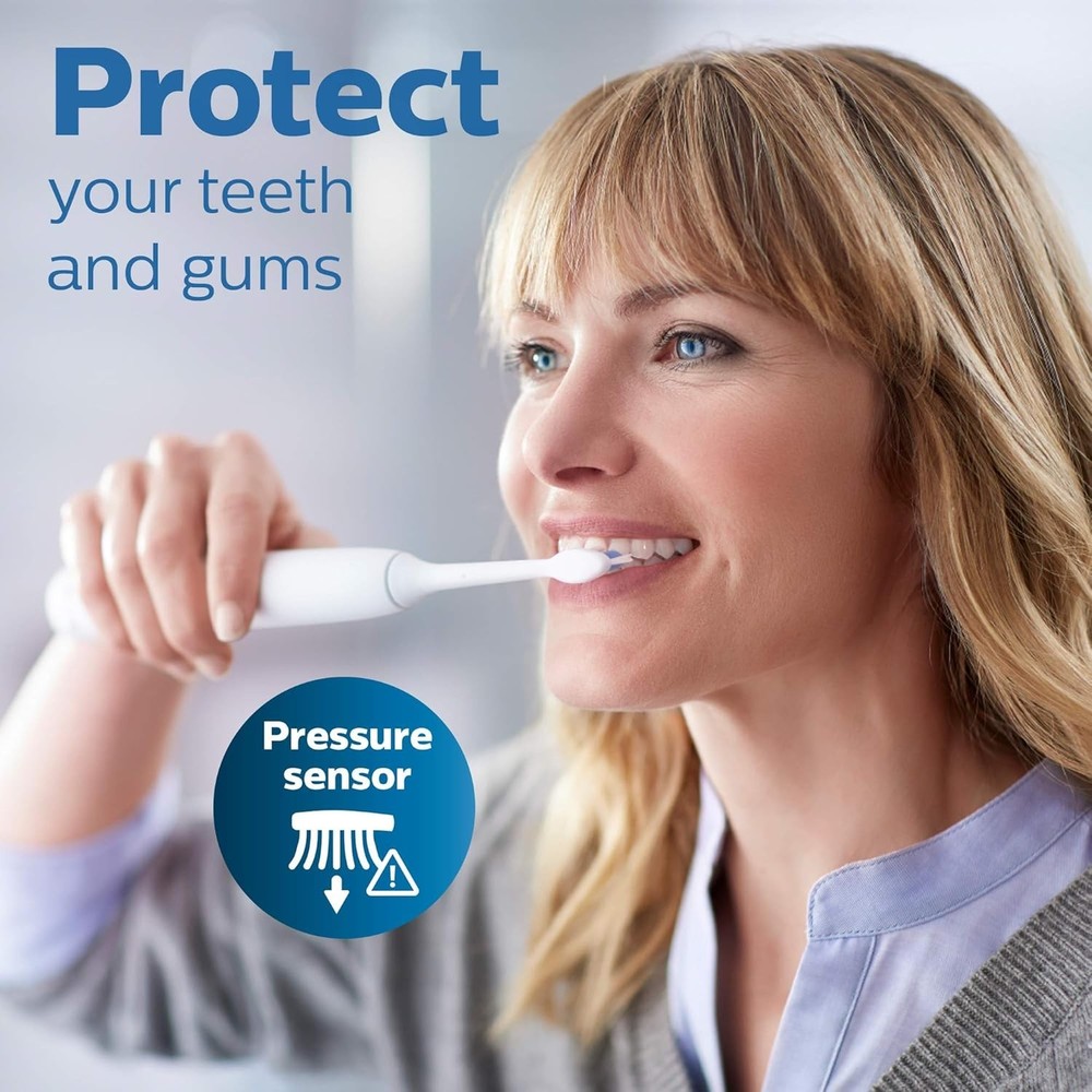 ProtectiveClean 6100 Rechargeable Electric Toothbrush, with Pressure Sensor, ...