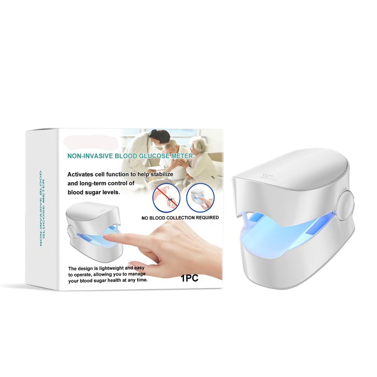 Non-Invasive Laser Device Relieve Blood Sugar Portable Body Care Instrument New