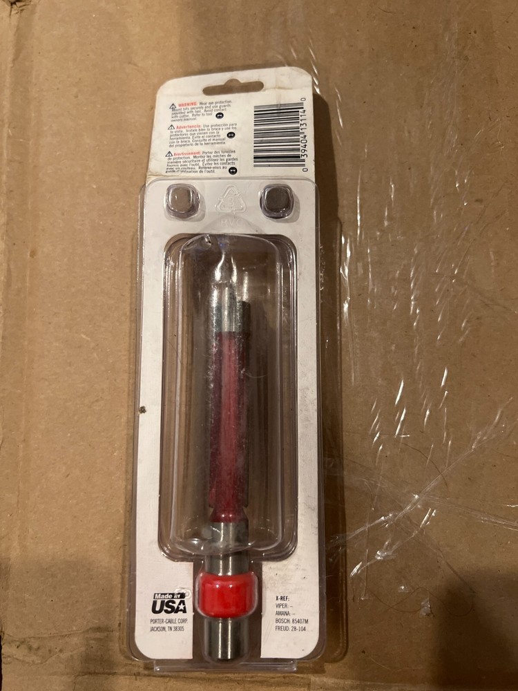 PORTER CABLE 43215PC COMBINATION PANEL PILOT ROUTER BIT