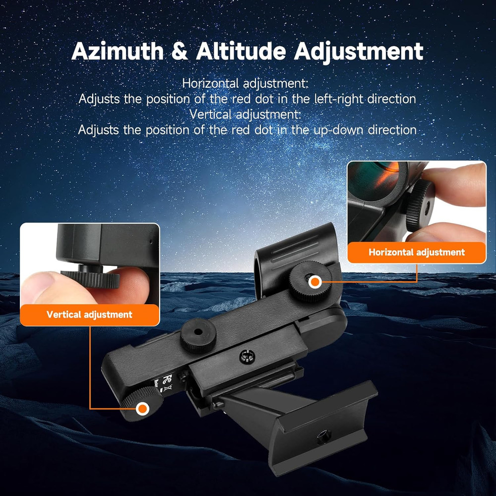 Red Dot Finder Scope for Astronomical Telescope Reflex Viewfinder Compatible for