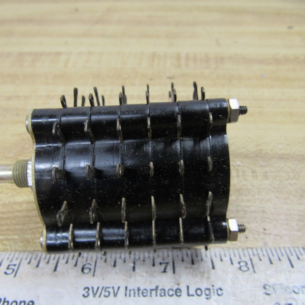 SWITCH 6 POLE 14 THROW Rotary Switch JBT Instruments MS-14-6