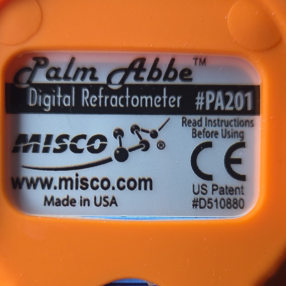 Misco Handheld Digital Refractometer in Case, Portable Handheld Refractometer