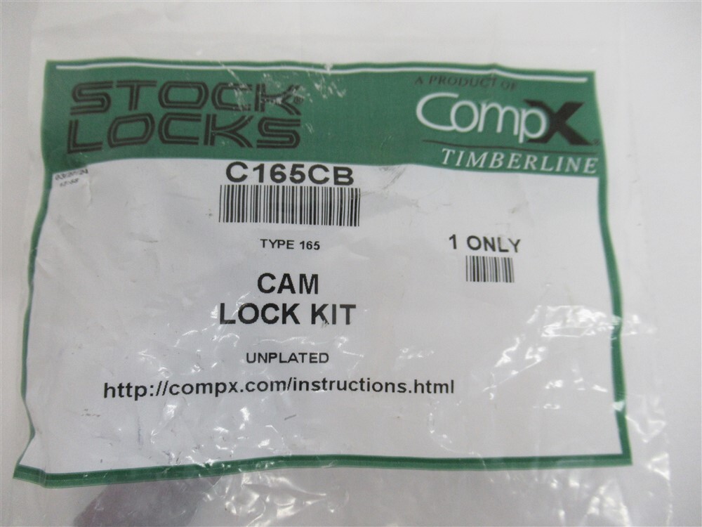 CompX National C165CB , Cam Lock Kit
